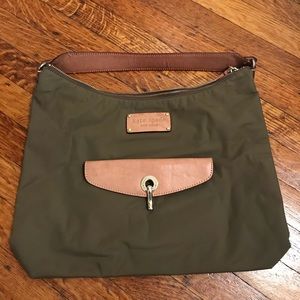 Large Olive Kate Spade Shoulder Bag